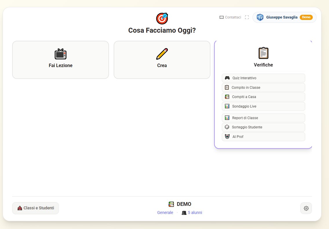 Dashboard Io Docente — Cosa Facciamo Oggi?
